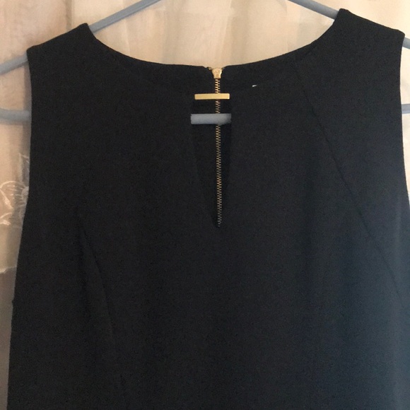 Calvin Klein black dress with gold - Picture 3 of 4